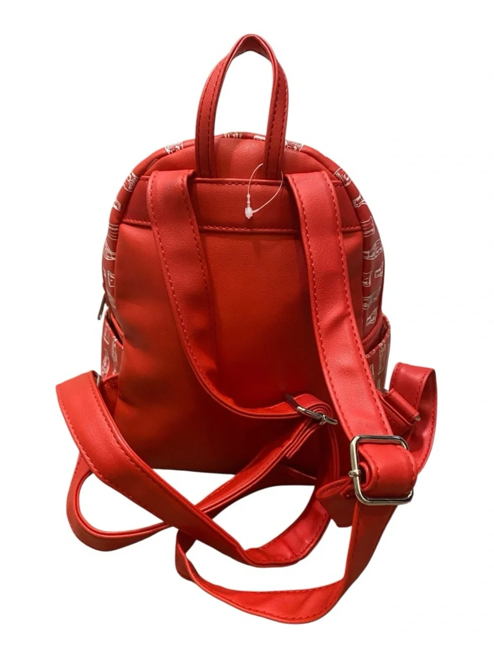 Coca-Cola Red Mini Backpack with White Bottle Print Purse